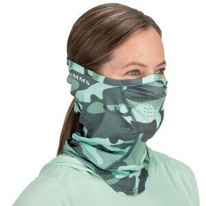 Simms  Fishing Surf SolarFlex® stretch  SunGaiter Woodland Camo Avalon NEW